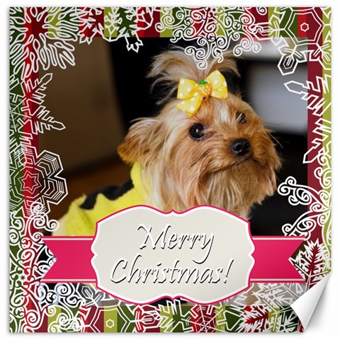Christmas By Jo Jo 11.4 x11.56  Canvas - 1