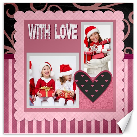 Christmas By Mac Book 11.4 x11.56  Canvas - 1