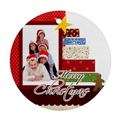 christmas - Ornament (Round)