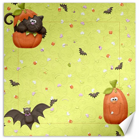 Halloween Canvas By Elena Petrova 11.4 x11.56  Canvas - 3