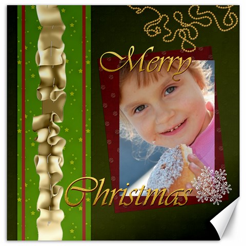 Christmas By Jo Jo 11.4 x11.56  Canvas - 1