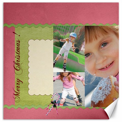 Christmas By Jo Jo 11.4 x11.56  Canvas - 1