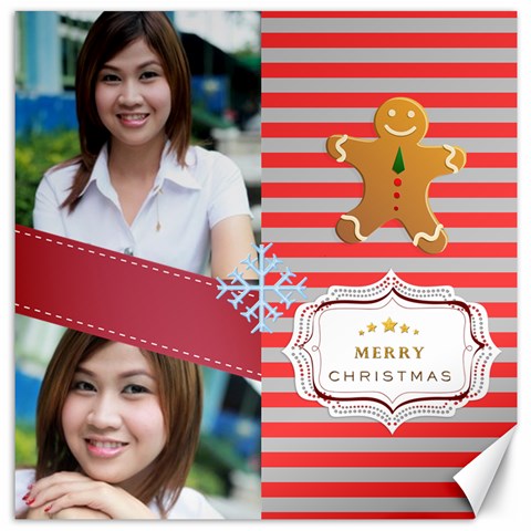 Christmas By Jo Jo 11.4 x11.56  Canvas - 1