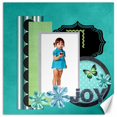 Christmas By Jo Jo 11.4 x11.56  Canvas - 1