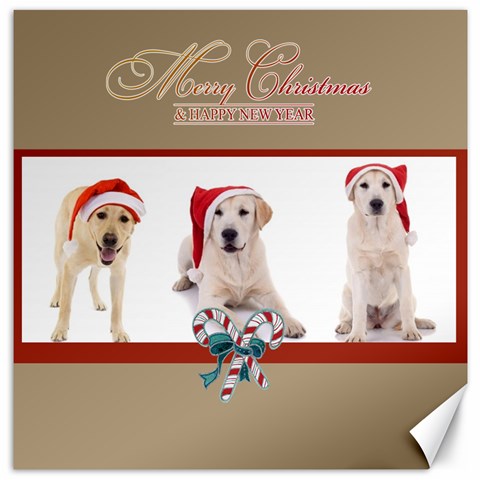 Christmas By Angena Jolin 11.4 x11.56  Canvas - 1
