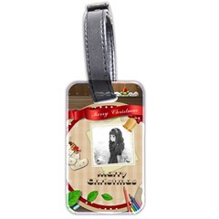 Christmas - Luggage Tag (two sides)