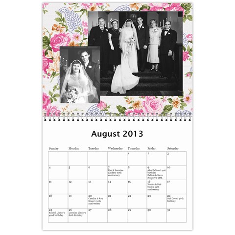 Linder Calendar 2013 By Deborah Hensley Aug 2013