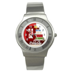 merry christmas - Stainless Steel Watch