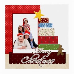 merry christmas - Medium Glasses Cloth (2 Sides)