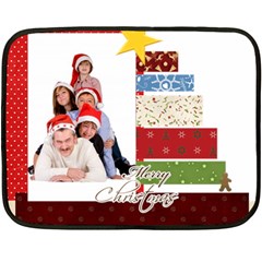 merry christmas - Two Sides Fleece Blanket (Mini) merry christmas - Two Sides Fleece Blanket (Mini)
