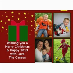 xmas card - 5  x 7  Photo Cards