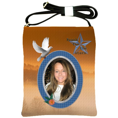 Reach For The Stars Shoulder Sling Bag By Lil Front