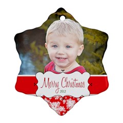 Atticus  ornament 2012 - Ornament (Snowflake)