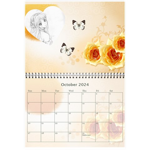 Flower Calendar By Joanne5 Oct 2024