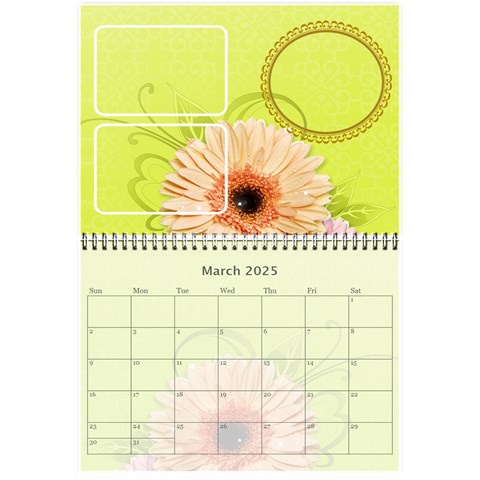 Flower Calendar By Joanne5 Mar 2025