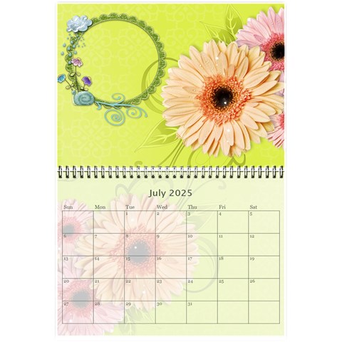 Flower Calendar By Joanne5 Jul 2025