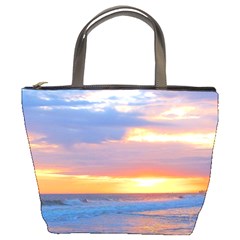 Carolina Blue Sunset - Bucket Bag