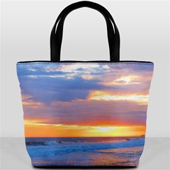 Carolina Blue Sunset - Bucket Bag