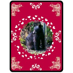 Red Swirl XL Blanket (4 styles) - Fleece Blanket (Large) Red Swirl XL Blanket (4 styles) - Fleece Blanket (Large)