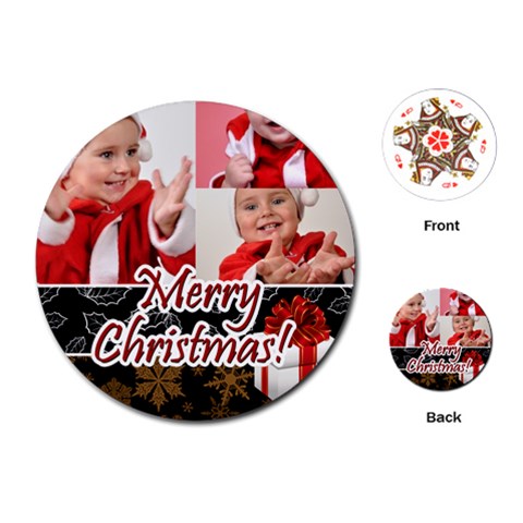 Merry Christmas By Man Front