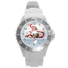 merry christmas - Round Plastic Sport Watch (L) merry christmas - Round Plastic Sport Watch (L)