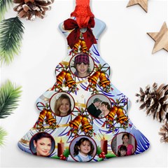 Family Photo Christmas tree ornament 2 sides - Christmas Tree Ornament (Two Sides)