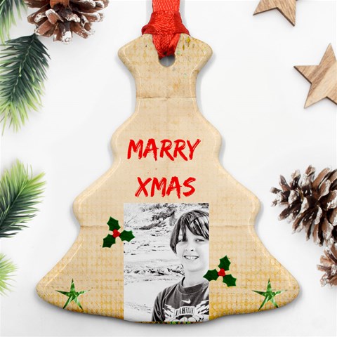 Christmas Tree Ornament 01 By Deca Front