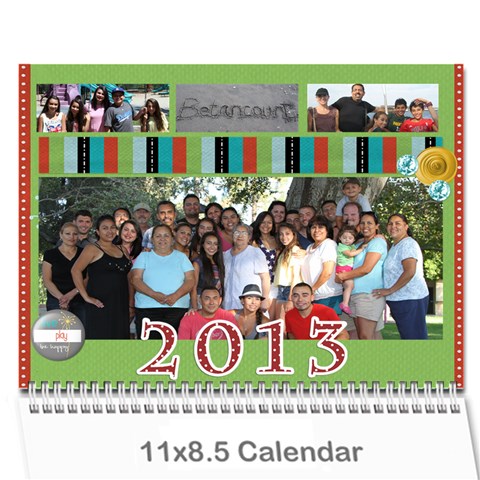 Calendar 2013 By Karen Betancourt Cover