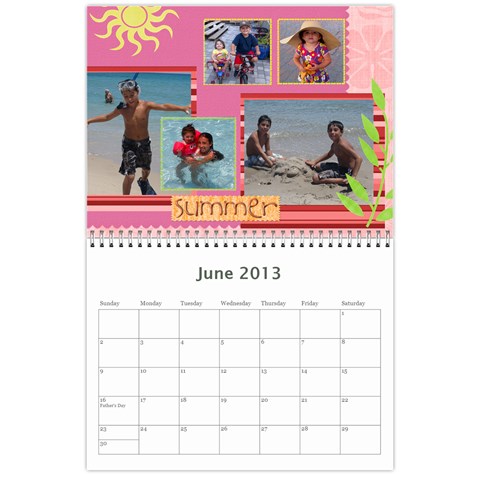 Calendar 2013 By Karen Betancourt Jun 2013