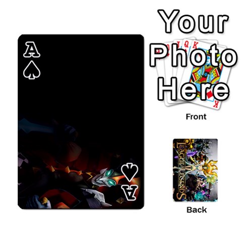 Ace Lol Cards By Dillon Front - SpadeA