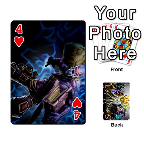 Lol Cards By Dillon Front - Heart4
