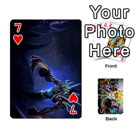 Lol Cards By Dillon Front - Heart7