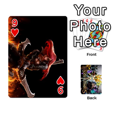 Lol Cards By Dillon Front - Heart9