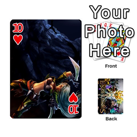 Lol Cards By Dillon Front - Heart10