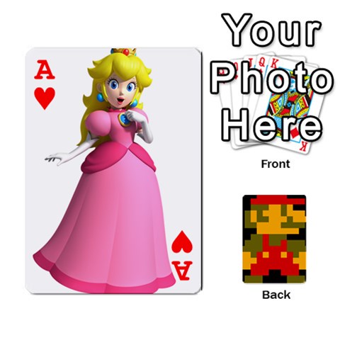 Ace Mario By Cheesedork Front - HeartA