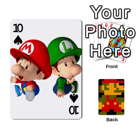 Mario By Cheesedork Front - Spade10