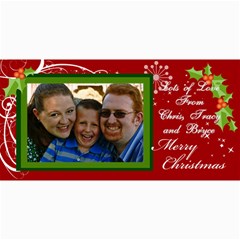 2012 christmas cards - 4  x 8  Photo Cards