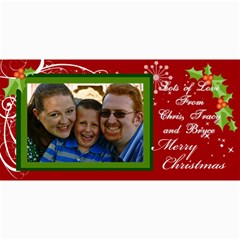 2012 christmas cards - 4  x 8  Photo Cards
