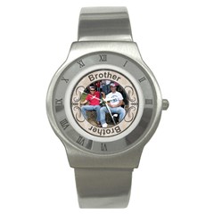 Brother Stainless Steel Watch