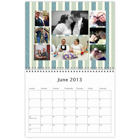 Pats Calander By Tracy Jun 2013