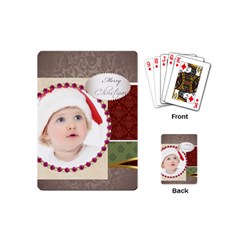 christmas - Playing Cards Single Design (Mini)