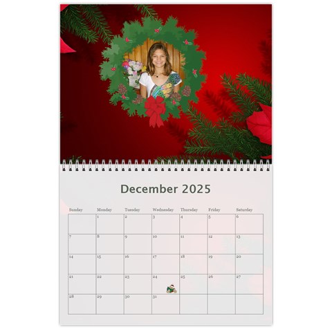 Memory  Calendar 2025 By Kim Blair Dec 2025