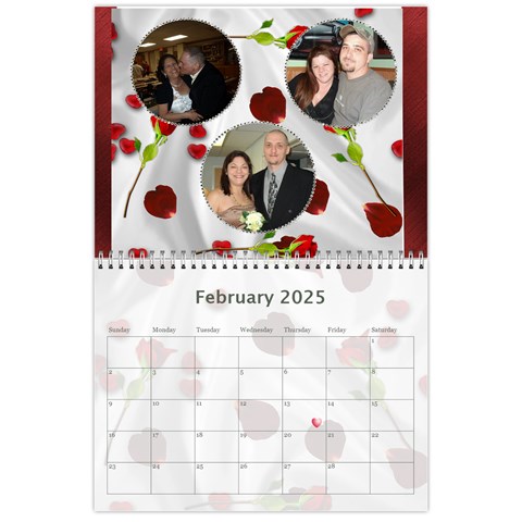 Memory  Calendar 2025 By Kim Blair Feb 2025