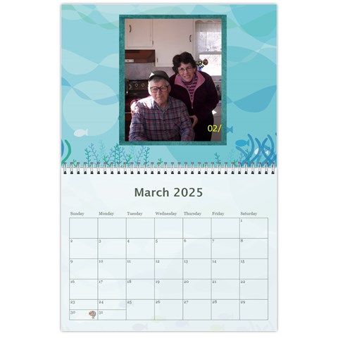 Memory  Calendar 2025 By Kim Blair Mar 2025
