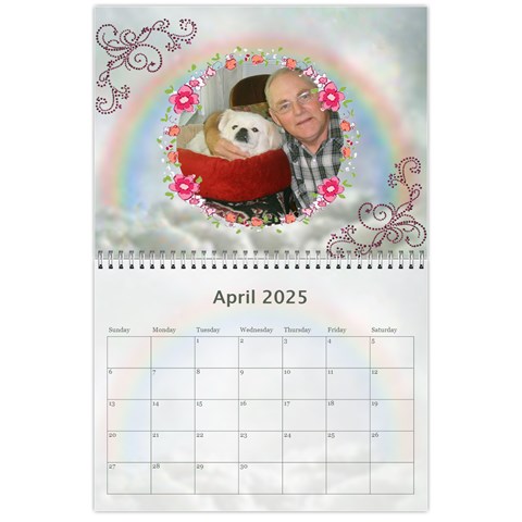 Memory  Calendar 2025 By Kim Blair Apr 2025