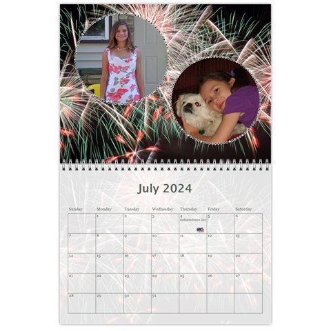 Memory  Calendar 2024 By Kim Blair Jul 2024