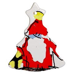 christmas tree 1 (your own text) - Christmas Tree Ornament (Two Sides)