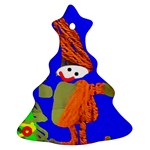 christmas tree 4 (your own text) - Christmas Tree Ornament (Two Sides)