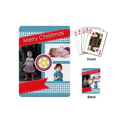 merry christmas - Playing Cards Single Design (Mini)