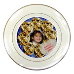 Cookies for santa Porcelian Plate - Porcelain Plate